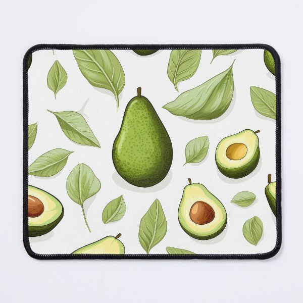 Artikelvorschau, Sommerliche Obstkorbserie – Avocado-Aquarellimpressionen entworfen und verkauft von Adriano Carrideo.