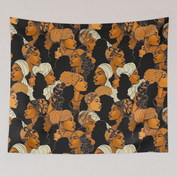 Item preview, African Head Scarves Digital Pattern designed and sold by zolarche.