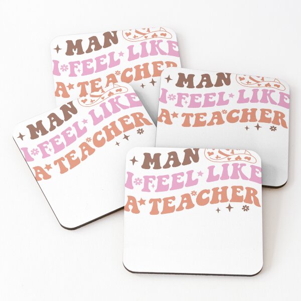 Item preview, Man I Feel like a Teacher Western Teacher Back To School designed and sold by Atlas Bog.