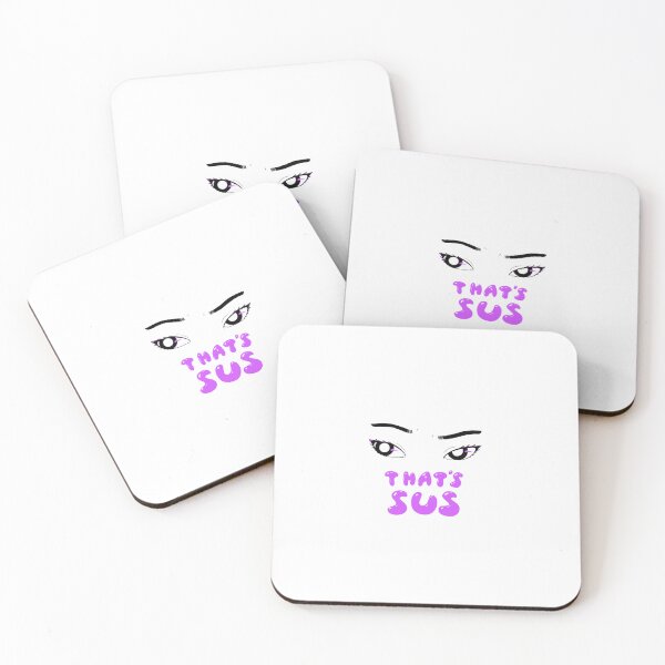 Item preview, That's Sus Anime Girl Eyes designed and sold by Lofi-Dumpling.
