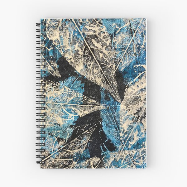 Item preview, Acrylic Painted Printed Leaves Photo Pattern designed and sold by zolarche.