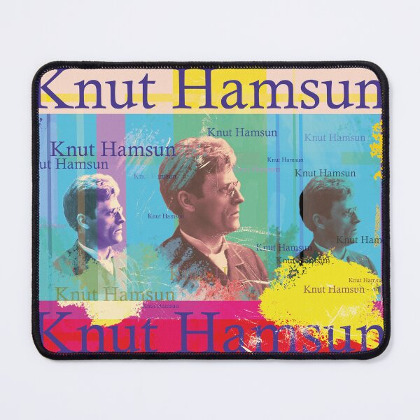 Item preview, Portrait, Norwegian writer Knut Hamsun designed and sold by Mauswohn.