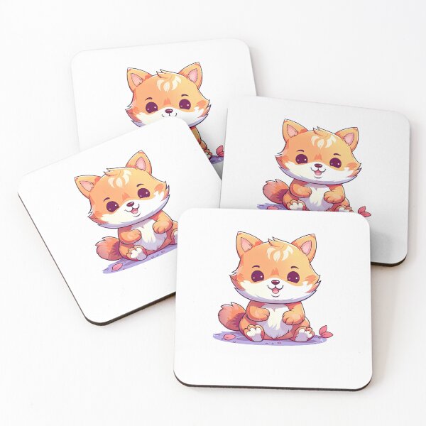 Item preview, Cute chubby fox designed and sold by normal-design.