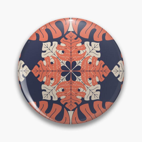 Item preview, Patrón de hojas de monstera naranja designed and sold by MyMaryDesign.