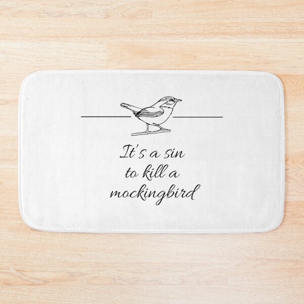 Item preview, It’s a sin to kill a mockingbird designed and sold by rainbowdreamer.