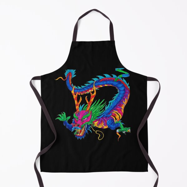 Item preview, Multicolor Chinese Dragon - Version 1 designed and sold by AtlantisApparel.