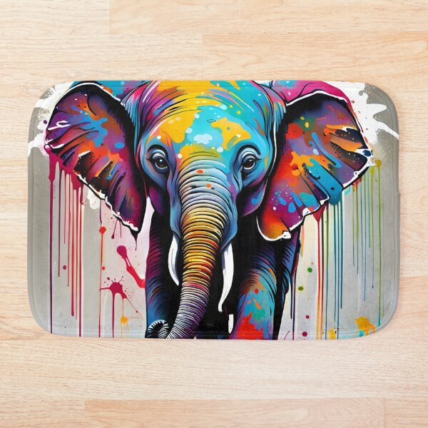 Item preview, Elephant Graffiti designed and sold by StuART Creations.