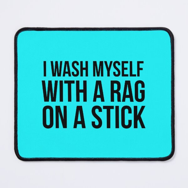 Item preview, I wash myself with a rag on a stick designed and sold by KohlCandis.