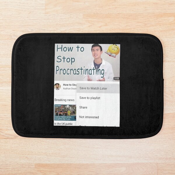 Item preview, How to stop procrastinating designed and sold by JapKo.