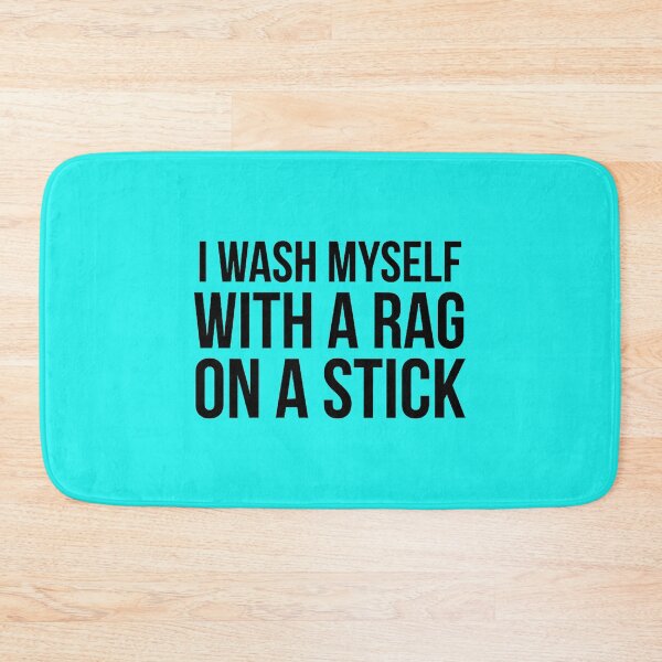 Item preview, I wash myself with a rag on a stick designed and sold by KohlCandis.