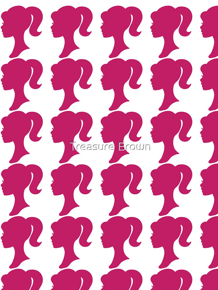 Barbie Logo Pattern | Sticker