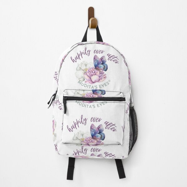 Item preview, Romantic "Happily ever after" Wedding Day Wishes & Proposal Butterfly Sticker designed and sold by MuditasEyes.