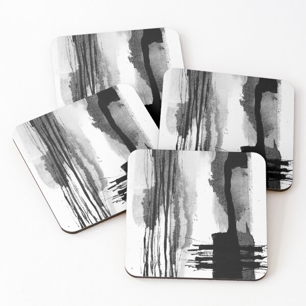 Item preview, ink black white abstract designed and sold by ElaSzczepaniak.