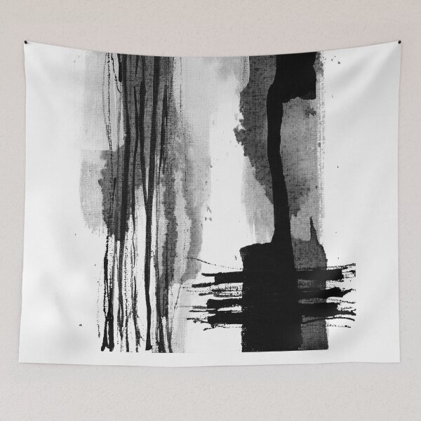 Item preview, ink black white abstract designed and sold by ElaSzczepaniak.