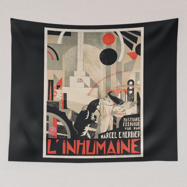 Item preview, L'inhumaine 1924 Movie Poster: Vintage Art Print of Avant-Garde Cinematic Marvel designed and sold by PosterForever.