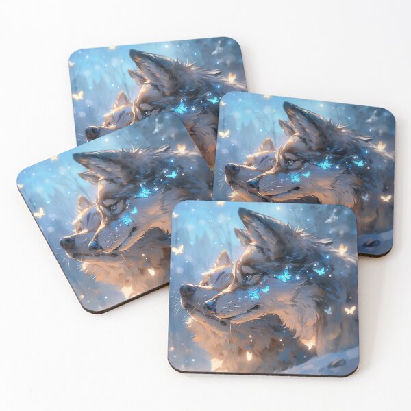 Item preview, Wolfdog Pair designed and sold by Nocturne  Paws.