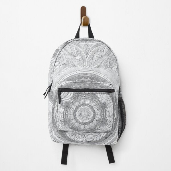 Item preview, Black and White Mandala Circle for Meditation 02 by MMA designed and sold by spacemandala.