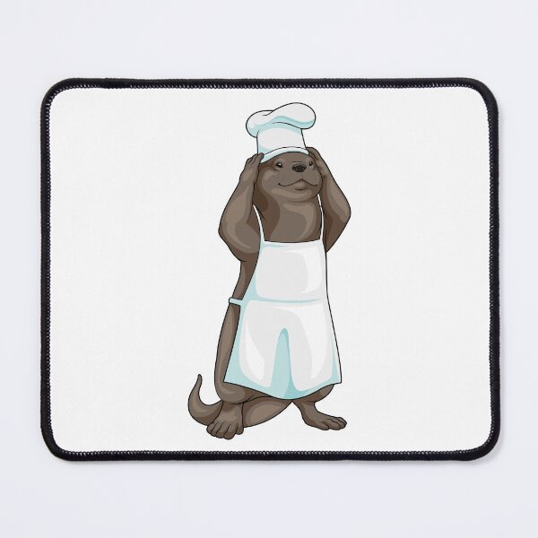 Item preview, Otter Chef Cooking apron designed and sold by Snabdesign84.
