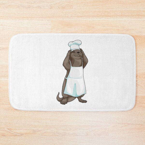 Item preview, Otter Chef Cooking apron designed and sold by Snabdesign84.