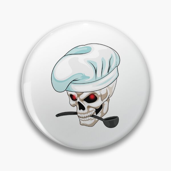 Item preview, Skull Chef Cooking spoon designed and sold by Snabdesign84.