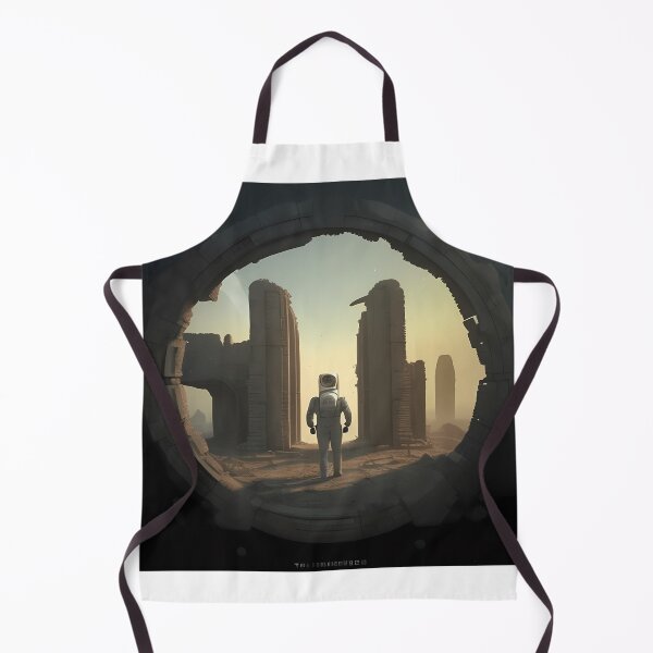 Item preview, an astronaut explores the ruins of an alien civilization on a distant moon designed and sold by shapkukhamrnv.