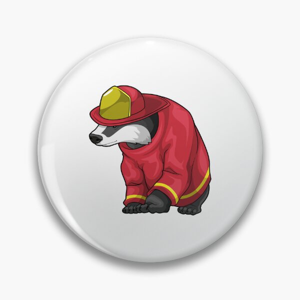 Item preview, Badger Firefighter Fire helmet Fire department designed and sold by Snabdesign84.
