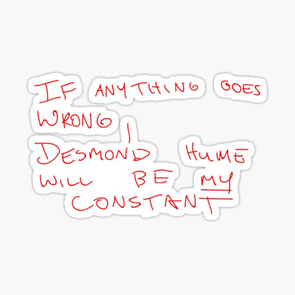 Artikel-Vorschau von Desmond Hume Constant (Faradays Notizbuch) – Verschollen, designt und verkauft von ipqzjhuun83.
