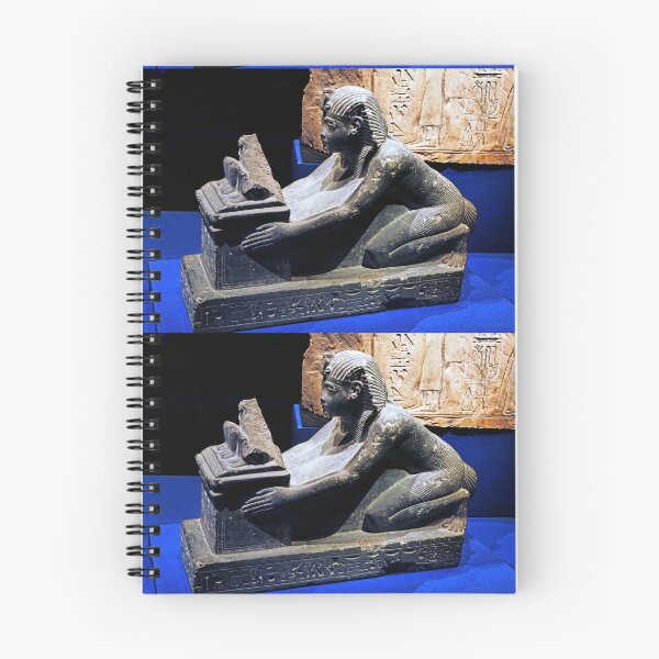 Item preview, vr 3318 / finition 2023 - 6 Statue du pharaon ramsès ll à genoux, offrant son nom en rébus - Okaio Créations Olavia-Olao designed and sold by o.okaïo.