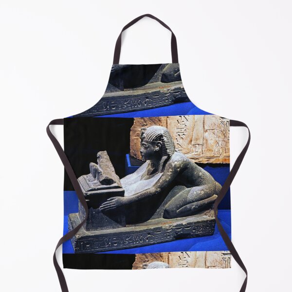 Item preview, vr 3318 / finition 2023 - 6 Statue du pharaon ramsès ll à genoux, offrant son nom en rébus - Okaio Créations  Olavia-Olao designed and sold by o.okaïo.