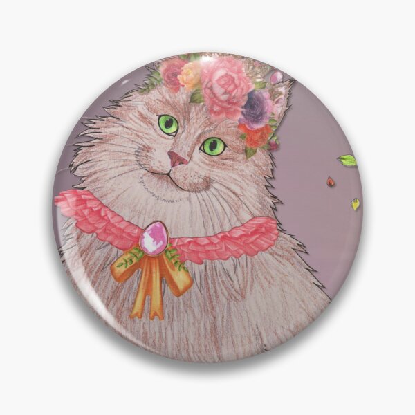 Item preview, TopModel Kitty - Floral Kitten designed and sold by shipperfangirl.
