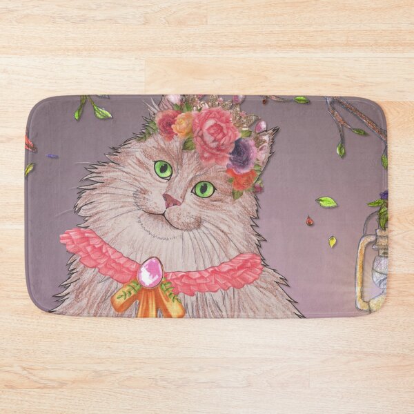 Item preview, TopModel Kitty - Floral Kitten designed and sold by shipperfangirl.