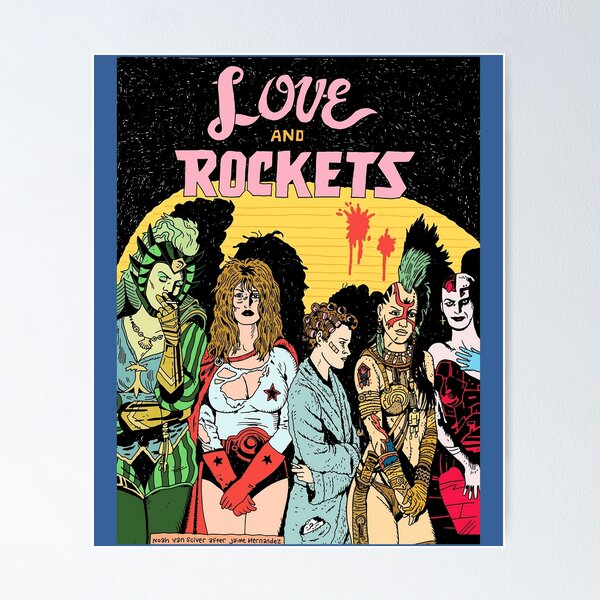 人気ショップ 【即決】○ポスター POSTER○LOVE AND ROCKETS『HOT TRIP