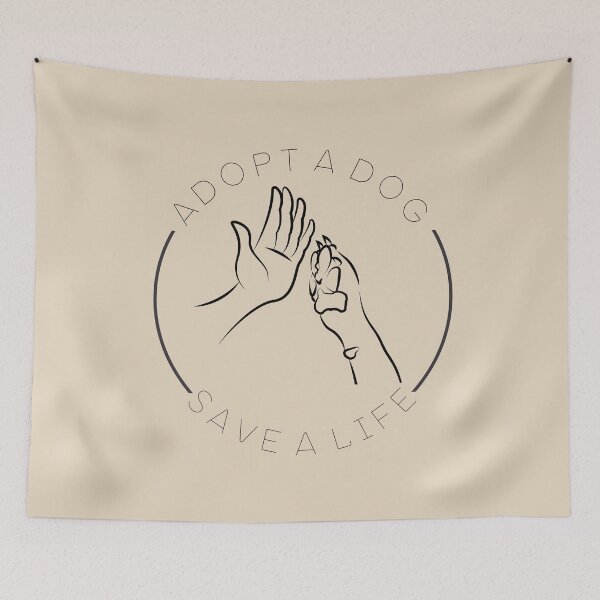Item preview, Rescue Dog Love: Adopt and Save a Life - Design designed and sold by soniaaseguin.