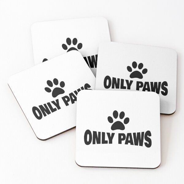 Item preview, Only paws, fun gift for cat lovers designed and sold by Giovanni-c.