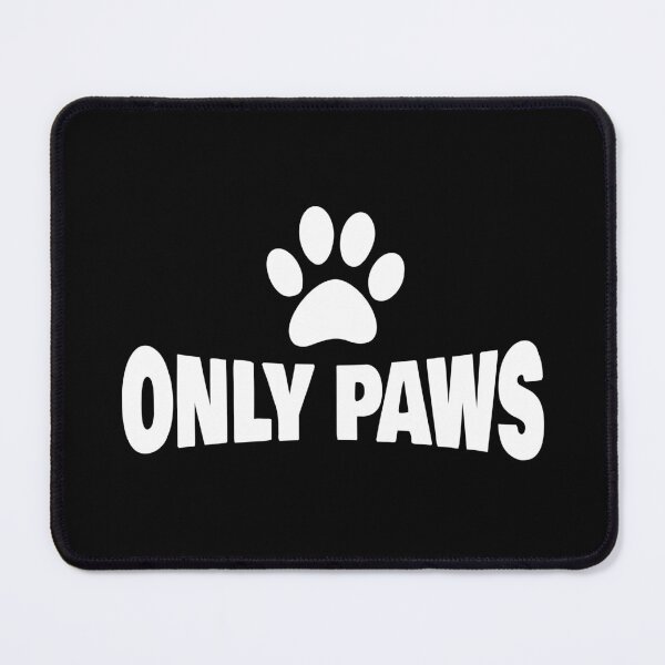 Item preview, Only paws, fun gift for cat lovers designed and sold by Giovanni-c.
