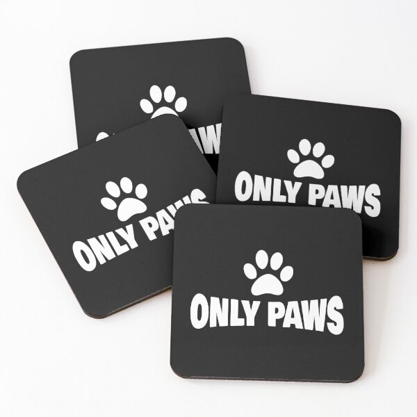 Item preview, Only paws, fun gift for cat lovers designed and sold by Giovanni-c.