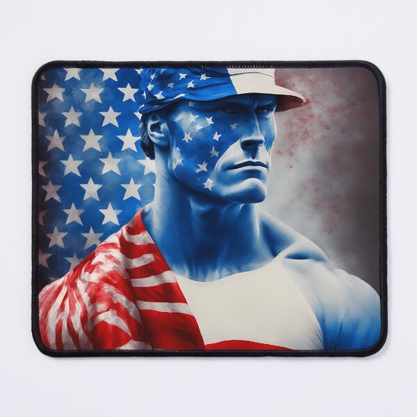 Item preview, [AI Art] Sturdy Average American man designed and sold by Sissle.