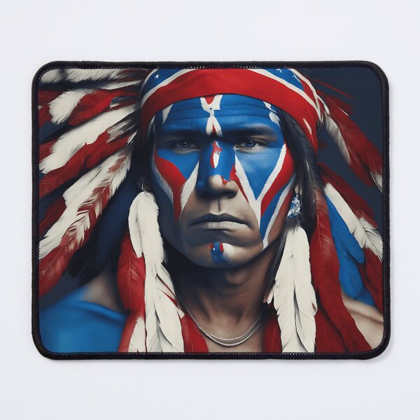 Item preview, [AI Art] Robust Average Native American man designed and sold by Sissle.