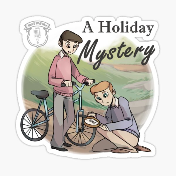 A Holiday Mystery - Logo Sticker