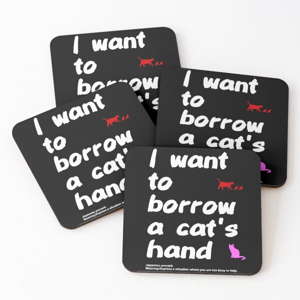 Item preview, I want to borrow a cat's hand designed and sold by Animal-Avenue.