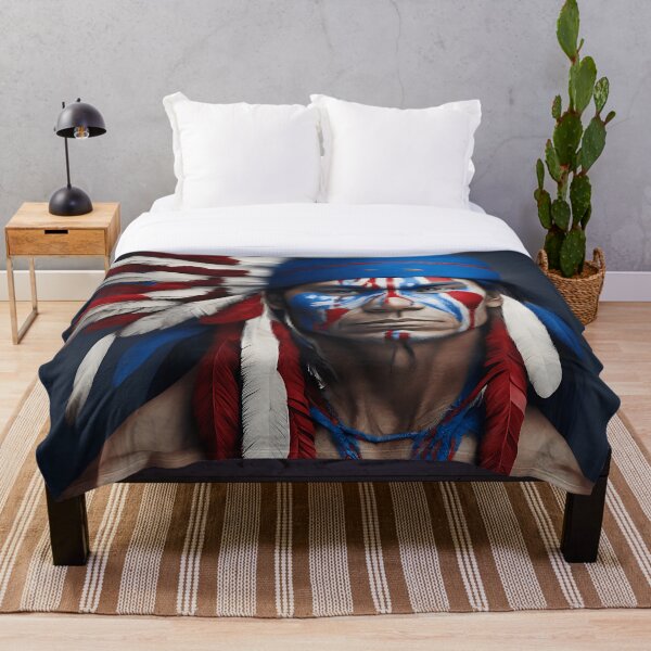 Item preview, [Arte AI] Hombre nativo americano promedio robusto designed and sold by Sissle.