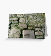 cobblestones Greeting Card