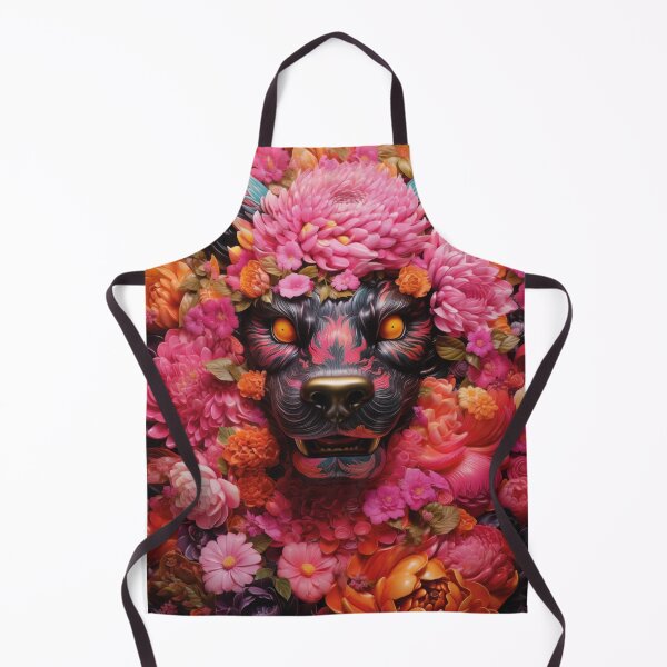 Item preview, Floral Firebreath: Dragon Head in Ryohei Fuke Style! designed and sold by calharborne.