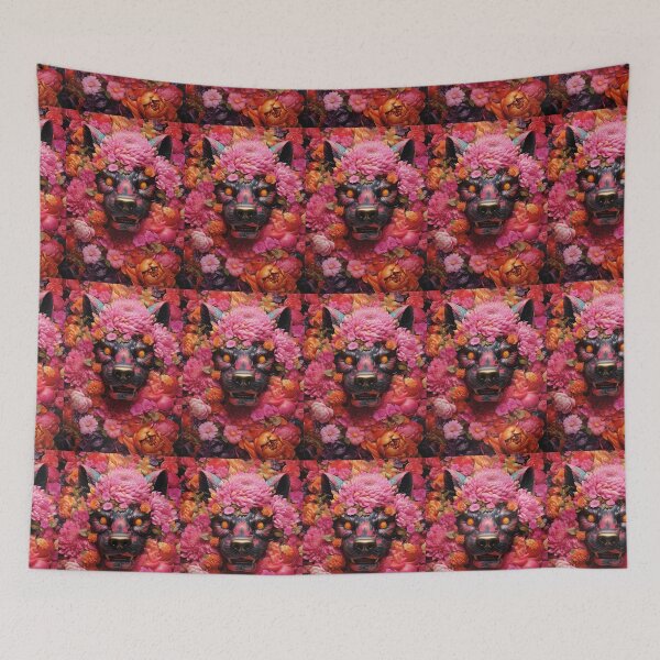 Item preview, Floral Firebreath: Dragon Head in Ryohei Fuke Style! designed and sold by calharborne.