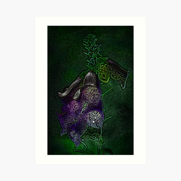 Purple, for you... Art Print