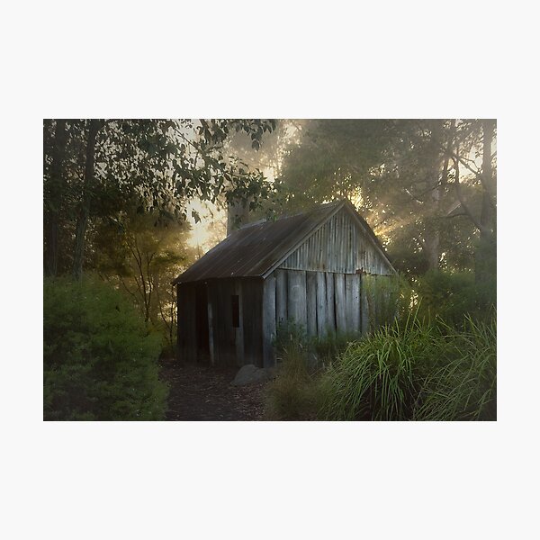 Item preview, The slab hut . . . designed and sold by Rosalie Dale.