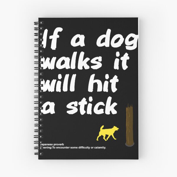 Item preview, If a dog walks it will hit a stick designed and sold by Animal-Avenue.