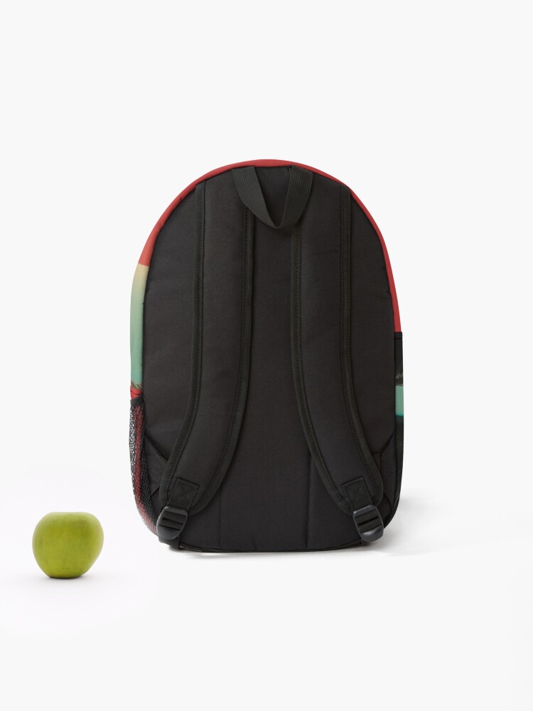 Thumbnail 2 of 3, Backpack, Red Sunset designed and sold by AI-G-I-.