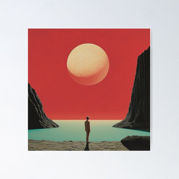 Item preview, Red Sunset designed and sold by AI-G-I-.