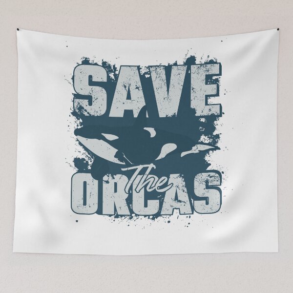 Item preview, Save the orcas designed and sold by addict2reading.